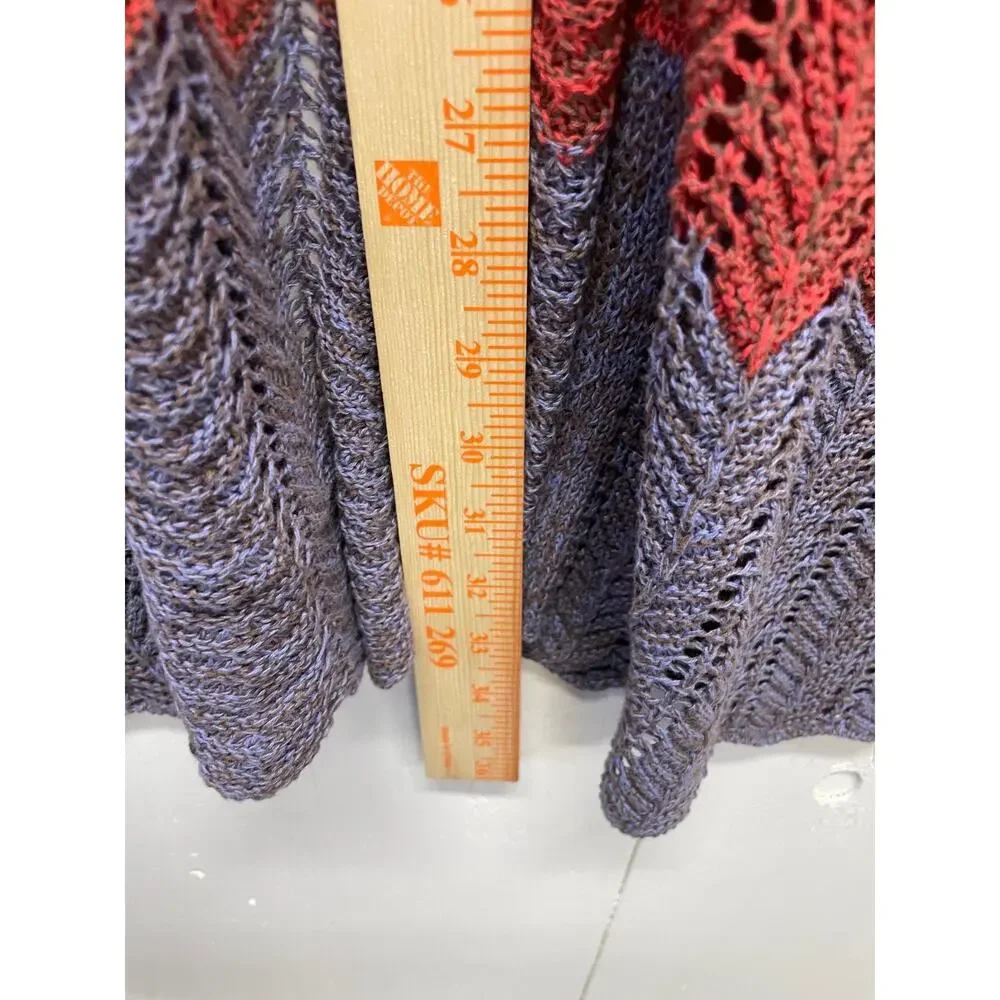 Maurice's Women's Sweater Cardigan Size Large Beautiful Fall Colors